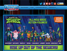 Tablet Screenshot of playmatestoys.com